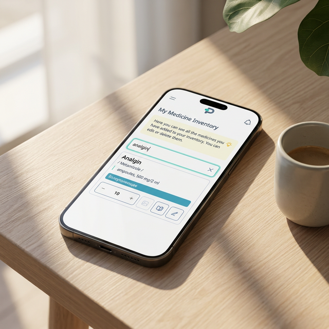 Pharmory App Screen 2